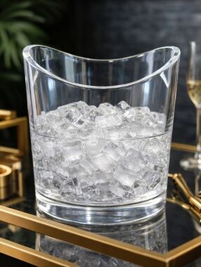 Tiffany & Co. Lead Crystal Ice Bucket